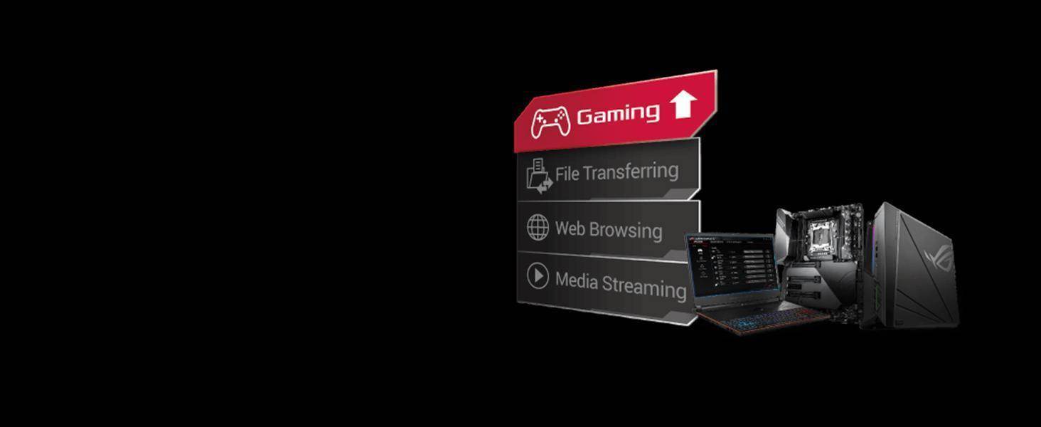 ASUS ROG Rapture WiFi 6 Gaming Router Tri-Band 10 Gigabit Wireless Router – Slide 2