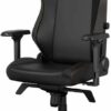Secretlab Titan Evo 2022 Stealth Gaming Chair - Reclining, Ergonomic & Comfortable Computer Chair with 4D Armrests, Magnetic Head Pillow & 4-Way Lumbar Support - Black - Hybrid Leather