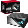 ASUS ROG Thor 1000W Platinum II Fully Modular Power Supply (1000 Watt, 80+ Platinum, Lambda A++ Certified, ROG Heatsinks, 135mm PWM Fan, 0dB Mode, OLED Panel, Sleeved Cables, Aura Sync)