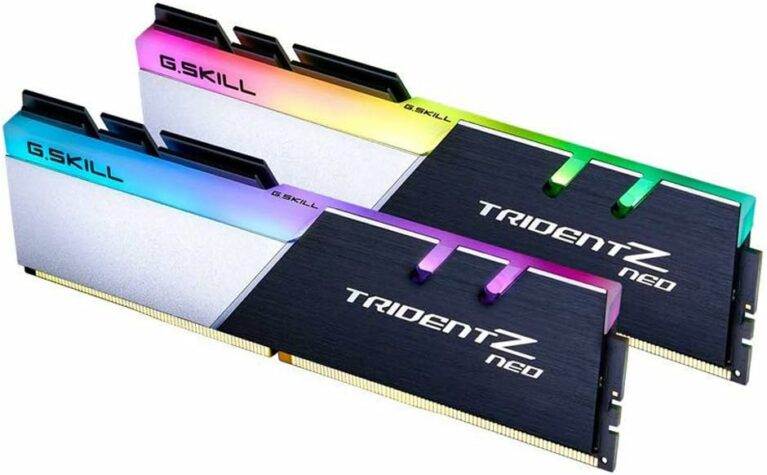 G.Skill Trident Z NEO Series 32GB (2 x 16GB) 288-Pin SDRAM PC4-28800 DDR4 3600 CL18-22-22-42 1.35V Dual Channel Desktop Memory Model F4-3600C18D-32GTZN