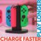 TALK WORKS Joy-Con Charger Dock For Nintendo Switch Gaming Controllers