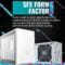 Cooler Master V750 SFX Gold White Edition Full Modular – 750W, 80+ Gold Efficiency
